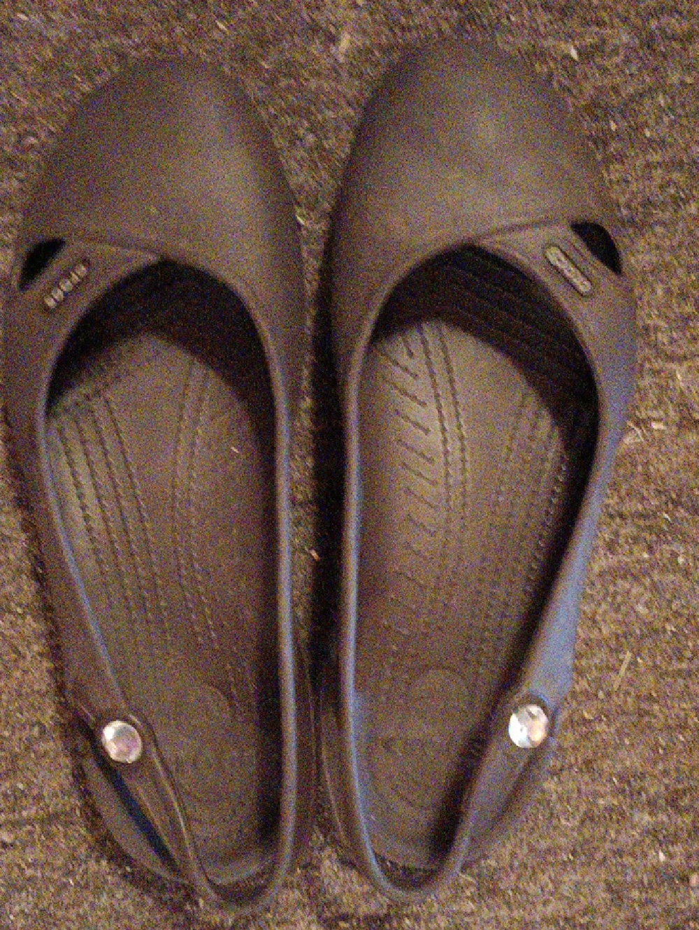 CROCS Black Women's Flats